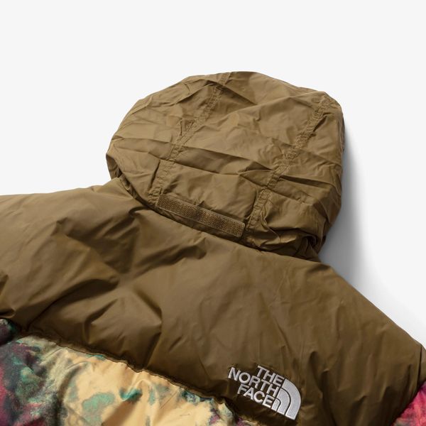Куртка-пуховик жіноча The North Face Nuptse 1996 Antelope Tan Ice Dye Print (NF0A5IX494B) NF0A5IX494B фото