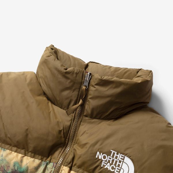 Куртка-пуховик жіноча The North Face Nuptse 1996 Antelope Tan Ice Dye Print (NF0A5IX494B) NF0A5IX494B фото