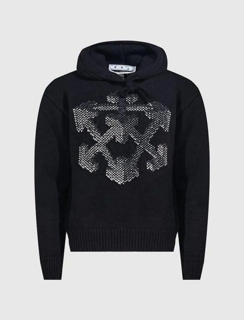 Толстовка OFF-WHITE 3D Arrow Chunky Knit (OMHA128F21KNI0021009) OMHA128F21KNI0021009 фото