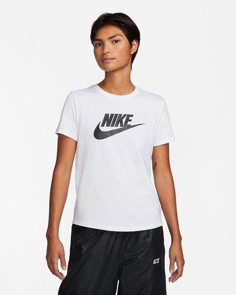 Футболка жіноча Nike Essential Icon Futura Tee White (DX7906-100) DX7906-100 фото