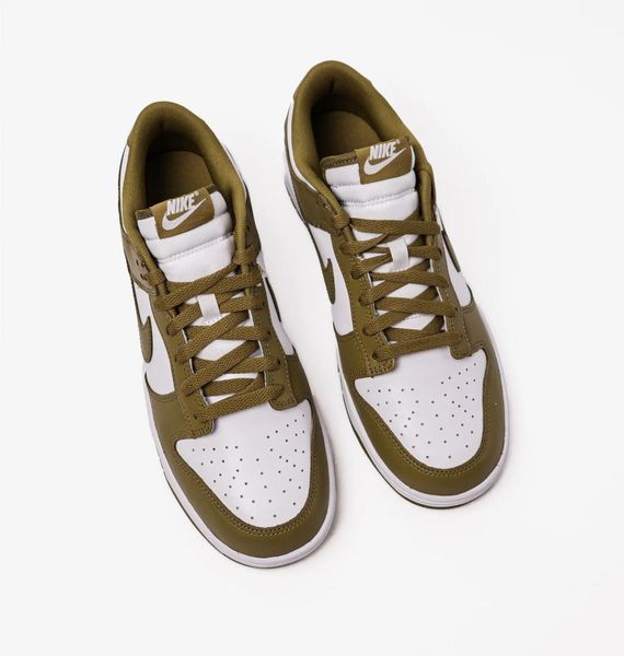 Кросівки чоловічі Nike Dunk Low Olive/White (DV0833-105) DV0833-105 фото