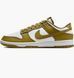 Кросівки чоловічі Nike Dunk Low Olive/White (DV0833-105) DV0833-105 фото 1