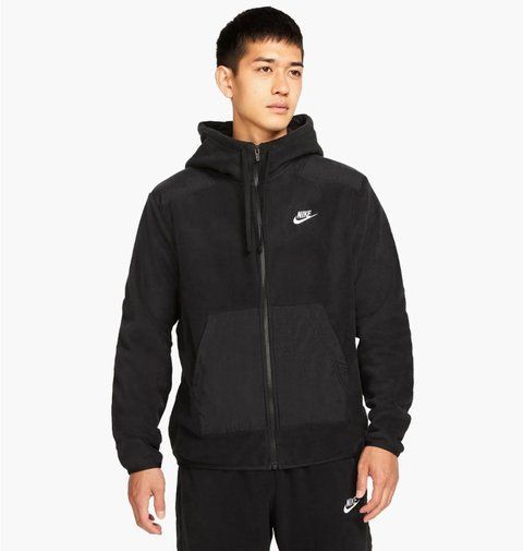 Толстовка чоловіча Nike NSW SPE+ Fleece FZ Black (DD4882-010) DD4882-010 фото