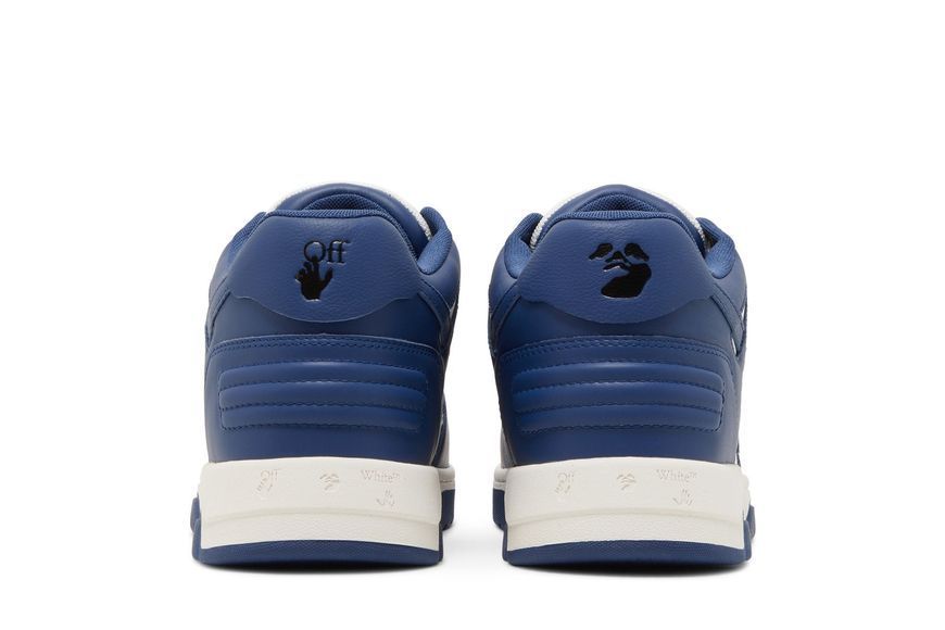 Кеди Off-White Out Of Office OOO Low Tops Dark Blue White (OMIA189S22LEA0010142) OMIA189S22LEA0010142 фото