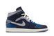 Кросівки чоловічі Air Jordan 1 Mid SE Craft Inside Out Obsidian (DR8868-400) DR8868-400 фото 1