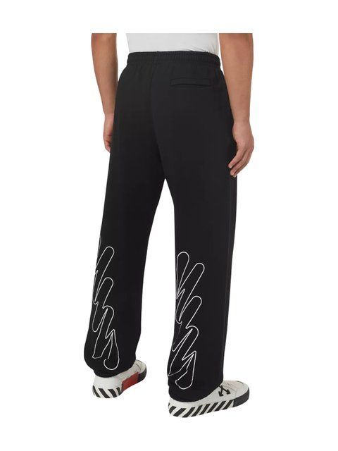 Брюки спортивные Off-White Wave Outline Sweatpants (OMCH029F22FLE008 1001) OMCH029F22FLE008 1001 фото