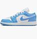 Кросівки жіночі Nike Air Jordan 1 Low SE Legend Blue Patent (FZ3929-114) FZ3929-114 фото 1