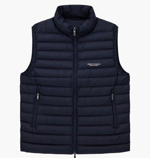 Жилетка чоловіча Armani Exchange Essential Quilted Full-Zip Down Vest (XM001576-AF16927-UB101) XM001576-AF16927-UB101 фото