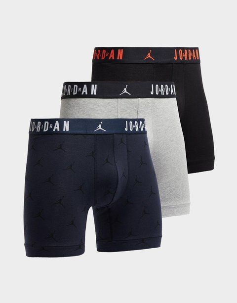 Трусы-боксерки мужские Jordan Jhm Mens Flight Cotton Esst 3P (JM0839-695) JM0839-695 фото