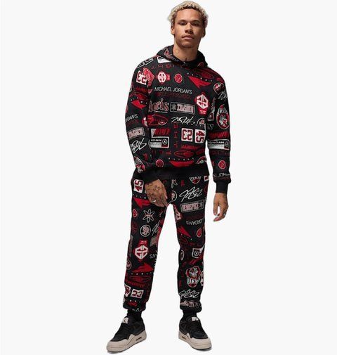 Кофта мужская Jordan Essentials Men's Printed Fleece (HM7254-010) HM7254-010 фото