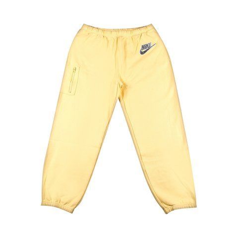 Спортивні штани Supreme x Nike Cargo Sweatpant &ldquo;Pale Yellow&rdquo; (SS21P5-PALE-YELLOW) SS21P5-PALE-YELLOW фото