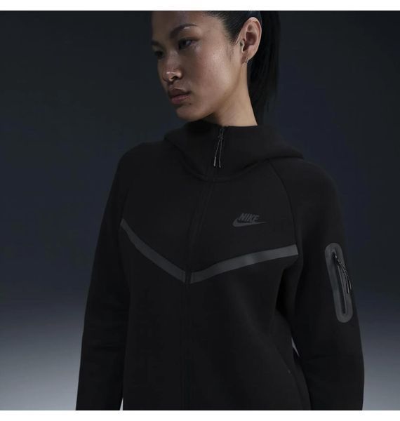 Кофта женские Nike W Nsw Tch Flc Wr Fz Hdy 2 (HV6747-010) HV6747-010 фото