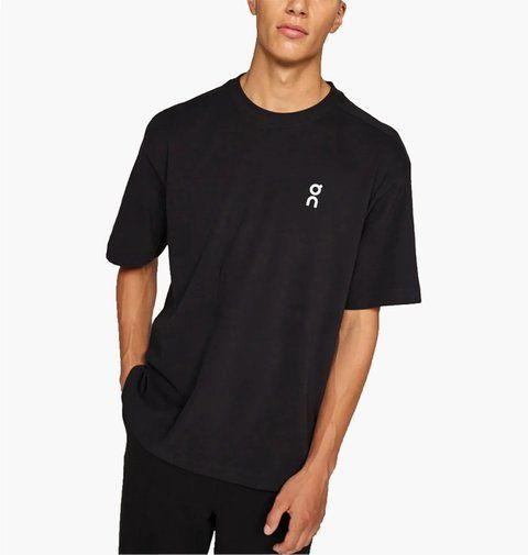 Футболка чоловіча On Club Tee Black (1ME10050553) 1ME10050553 фото