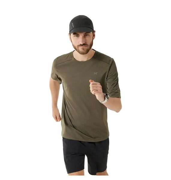 Футболка чоловіча Arcteryx Cormac Crew Neck Shirt Ss Men's (X000009718 Tatsu Heather) X000009718 Tatsu Heather фото