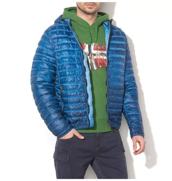 Куртка чоловіча Napapijri Micro Down Jacket синя (N0YF2FB07) N0YF2FB07 фото