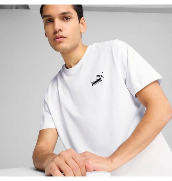 Футболка чоловіча PUMA Essentials Small No. 1 Logo Tee (682534-02) 682534-02 фото