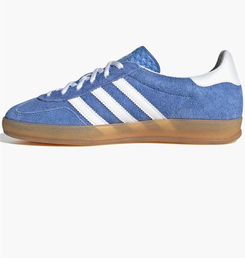 Кросівки жіночі Adidas Gazelle Indoor Blue Fusion Gum (HQ8717) HQ8717 фото