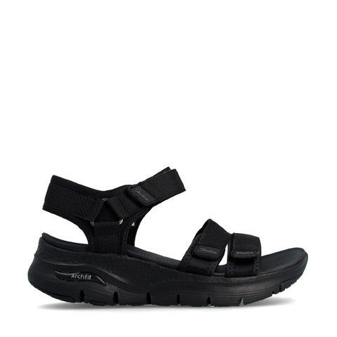 Сандалі жіночі Skechers Arch Fit - Fresh Bloom Black (119305-BBK) 119305-BBK фото