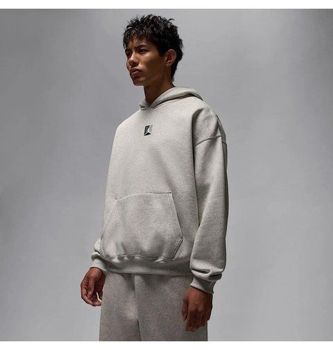 Кофта чоловіча Jordan Brooklyn Fleece Sweatshirt Gray (HV0544-050) HV0544-050 фото