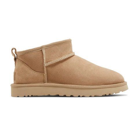 Уггі жіночі UGG Classic Ultra Mini Boot 'Sand' (1116109-SAN) 1116109-SAN фото