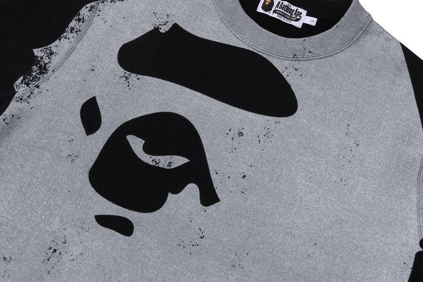 Свитшот мужской Bape APE HEAD OVER PRINT CREWNECK SWEAT 1k80113006 1k80113006 фото