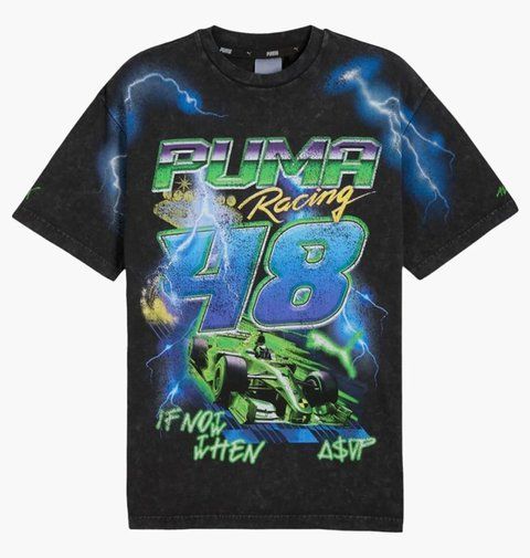 Футболка чоловіча A$AP Rocky x Puma Bolt T-Shirt Black (632010-01) 632010-01 фото