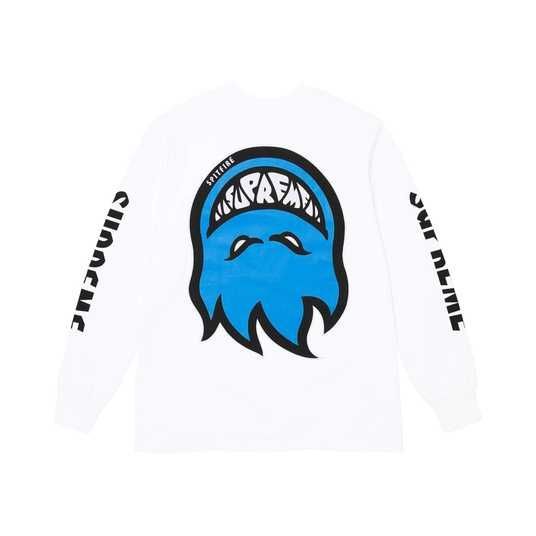 Купить Лонгслив Supreme x Spitfire L/S Tee White (SS26T7 WHITE