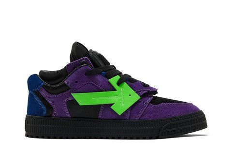 Кроссовки Off-White Floating Arrow Dark Blue/lime (OMIA244S25LEA0014914) OMIA244S25LEA0014914 фото
