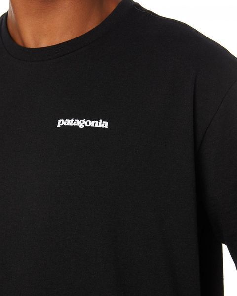 Футболка мужская Patagonia P-6 Logo Responsibili-Tee (38504BLK) 38504BLK фото