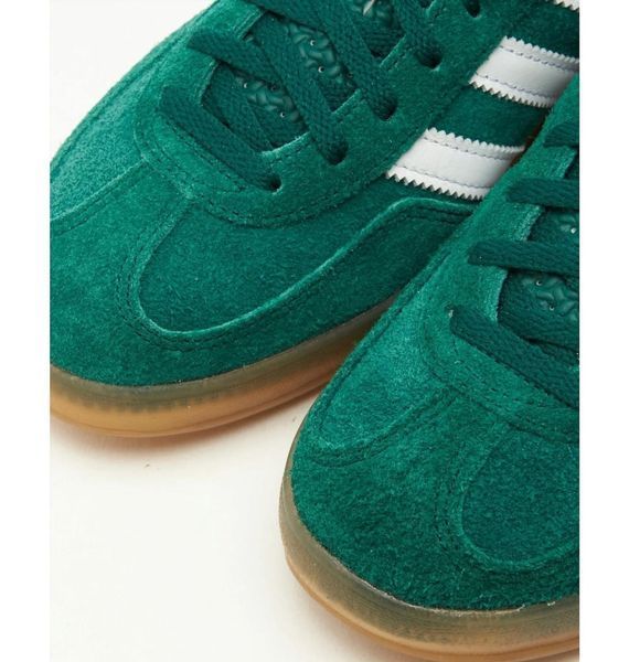 Кросівки жіночі Adidas Gazelle Indoor Collegiate Green Lucid Pink (IG5929) IG5929 фото