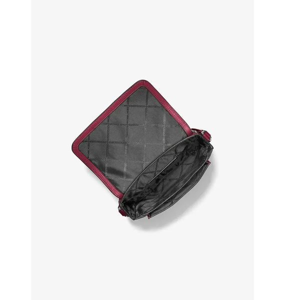 Сумка жіноча через плече Michael Kors Hudson Pebbled Leather Crossbody Bag (33F4LHDM2L) 33F4LHDM2L фото