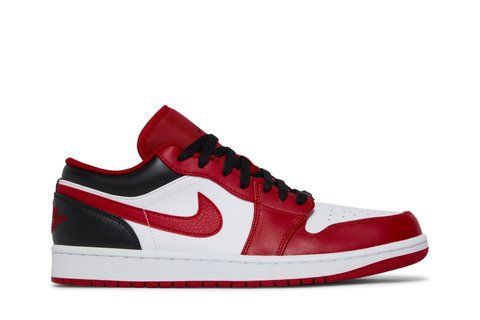 Кроссовки мужские Air Jordan 1 Low Reverse Black Toe (553558-163) 553558-163 фото