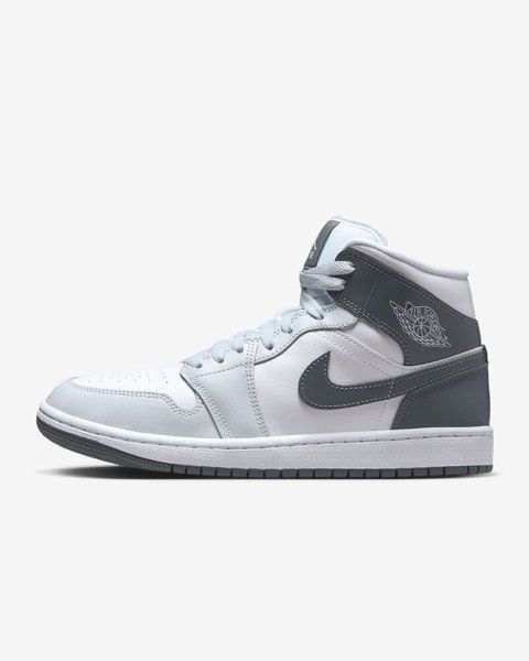 Кроссовки женские Jordan Air Jordan 1 Mid "Smoke Grey" (BQ6472-113) BQ6472-113 фото