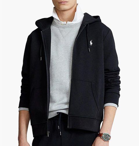 Толстовка чоловіча Polo Ralph Lauren Double-Knit Full-Zip (710888282001) 710888282001 фото