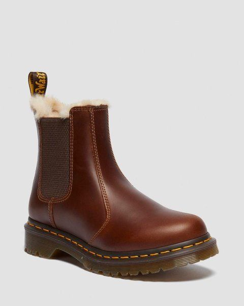 Черевики жіночі Dr. Martens 2976 Leonore Butterscotch orleans (23898243) 23898243 фото