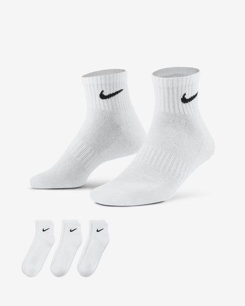 Носки Nike U Nk Everyday Cush Ankle 3Pr (SX7667-100) SX7667-100 фото