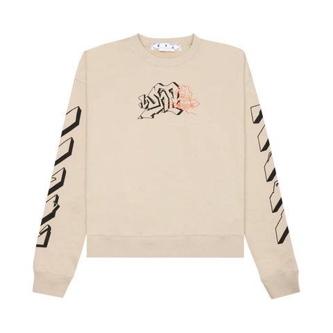 Свитшот Off-White Graf Outline Over Crewneck (OMBA058S22FLE0031710) OMBA058S22FLE0031710 фото