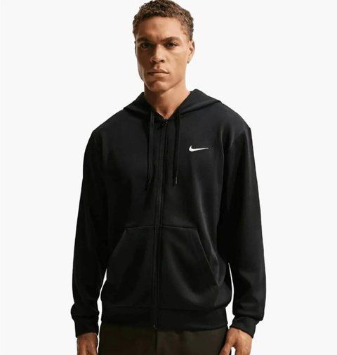 Толстовка чоловіча Nike Df Uv Flex Flc Fz Hd Black (IF2982-010) IF2982-010 фото