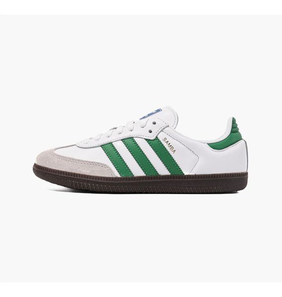 Кросівки Adidas Samba OG White & Green (IG1024) IG1024 фото